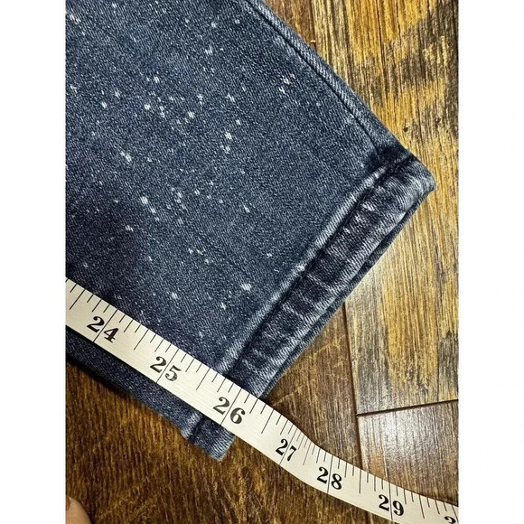 Judy Blue Skinny  Fit Jeans Womens 5 Blue Denim Pants Bleach Splatter Stretch - Picture 7 of 9